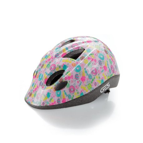 CASCO NIÑO GES DOKKY "CANDY" ROSA CLARO TALLA 47-53CM