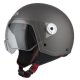 casco jet nzi VINTAGE 3 ANTRACITE MATT