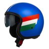 Casco jet nzi ROLLING 4 SUN VOLARE AZZURRO MATT