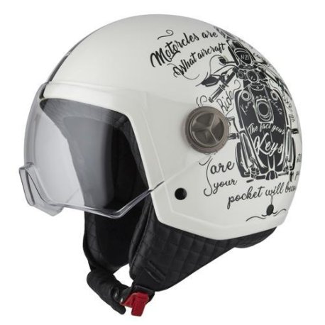 casco jet nzi ZETA 2 TANK BONE