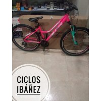 BICICLETA JL-WENTI 26" MUJER ALUM SHIMANO ROSA