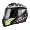 Casco integral nzi EURUS 2 PROJECT BLACK&WHITE&YELLOW MATT