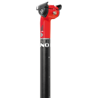 Co-tija sillin tux carbono 27.2 350mm negro/rojo — OnVeló Cycling