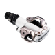 Pedales shimano M520 SPD BLANCO