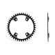 PLATO GARBARUK REDONDO GRX GRAVEL (42T, OFFSET 4.5MM, BLACK)