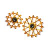 ROLDANAS DE CAMBIO PARA SRAM (SET - 12T + 16T (FOR 11/12 SP. WITH GARBARUK CAGE), ORANGE)