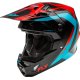 Casco FLY RACING Formula CP Krypton - Rojo / Negro / Azul