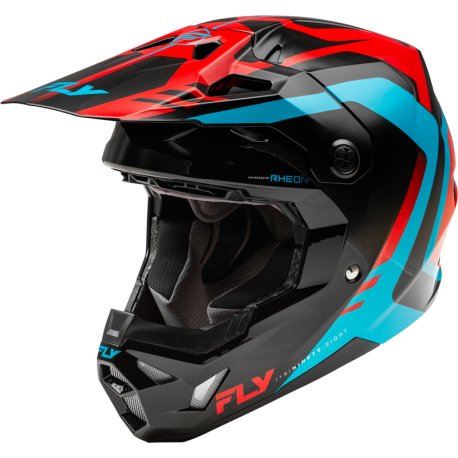 Casco FLY RACING Formula CP Krypton - Rojo / Negro / Azul