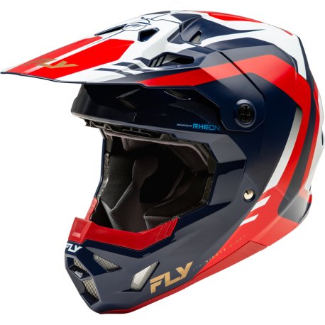 Casco FLY RACING Formula CP Krypton - Rojo / Blanco / Navy