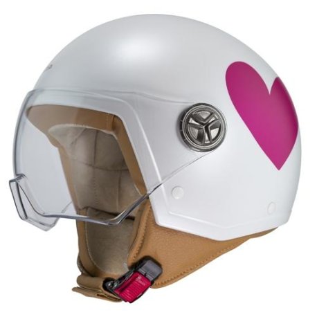 casco jet nzi agatha ruiz de la prada ZETA 2 ARP CORAZON ROSA MATT