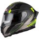 casco integral nzi GO RIDER STREAM MOTION ANTRACITE&BLACK&YELLOW MATT