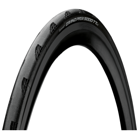 CUBIERTA CONTINENTAL GRAND PRIX 5000 TT BLACK/BLACK PLEGABLE 700X25C