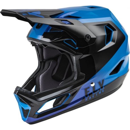 Casco de bicicleta FLY RACING descenso Rayce - Negro / Azul