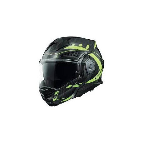 CASCO LS2 MODULAR FF901 ADVANT X C FUTURE CARBONO AMARILLO talla L