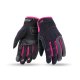 GUANTES SEVENTY VERANO C50 VERANO LADY NEGRO-ROSA