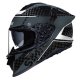 casco integral TITAN CARBON NERO DECORADO BRILLO (GL261)