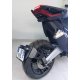 Portamatrículas a la rueda Honda X-ADV negro