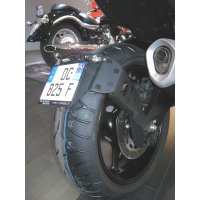 Portamatrículas a la rueda Yamaha FZ1/FZ8 negro