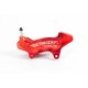 Pinza de freno de 6 pistones Beringer Aerotec® Roja