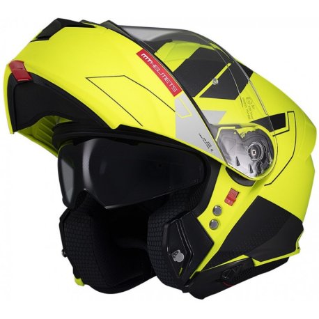 CASCO MT MODULAR GENESIS TALO AMARILLO-NEGRO