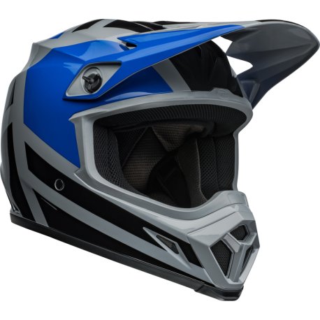 En stock Casco BELL MX-9 Mips - Alter Ego Gloss Blue talla S (Entrega 24-48 horas laborables)