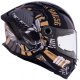 CASCO MT INTEGRAL STINGER KRT NEGRO MATE-ORO