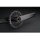 BIELAS GARBARUK XC CRANKSET (175MM, BIELA PLATA, CIERRE BLACK) ENTREGA MAYO