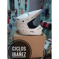 liquidacion casco answer AR1 blanco mate talla L