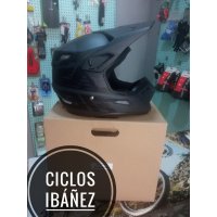 liquidacion stock casco answer ar1 bold negro mate talla L