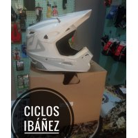 liquidacion casco answer ar3 vortex blanco-gris talla L