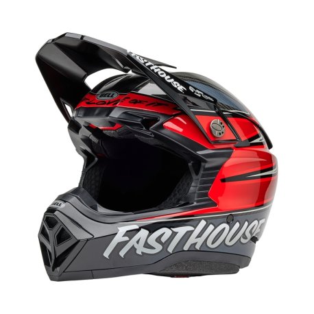 Casco BELL Moto-10 Spherical Mips - Fasthouse DITD 25 Gloss Gray/Red