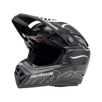 Casco BELL Moto-10 Spherical Mips - Fasthouse Raven Matte Black/White