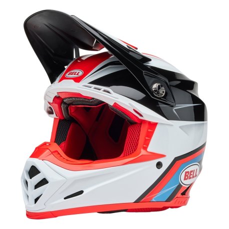 Casco BELL Moto-9S Flex - Merchant Gloss Red/Black