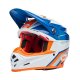 Casco BELL Moto-9S Flex - Merchant Gloss Orange/Blue