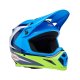 Casco BELL MX-9 Mips - Jackal Gloss Blue/Hi-Viz Yellow