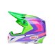 Casco BELL MX-9 Mips - Jackal Gloss Hi-Viz Green Purple