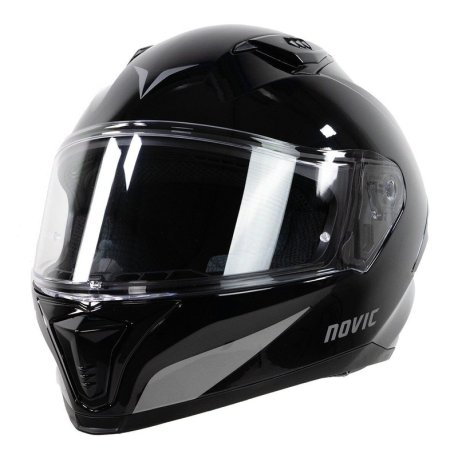 Casco integral NOVIC Element - negro brillo