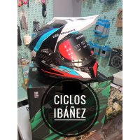 CASCO LS2 MAXITRAIL MX701 EXPLORER C FRONTIER NEGRO-AZUL