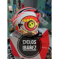 CASCO LS2 INFANTIL OF602 FUNNY JUNIOR SLUCH BLANCO