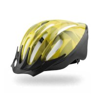 CASCO CICLISMO AMARILLO MOD.ECO