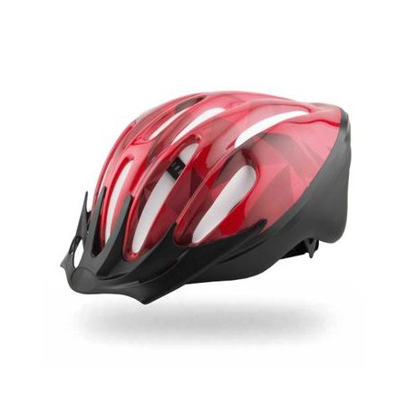 CASCO CICLISMO ROJO MOD.ECO