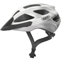 casco abus Macator White Silver