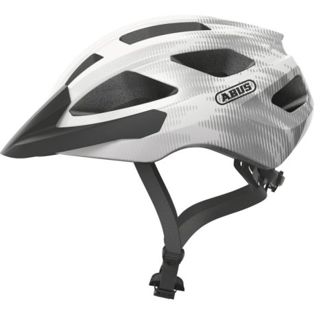 casco abus Abus Macator White Silver