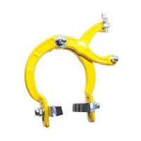 FRENOS HERRADURA BMX, 2 PCS ALUMINIO AMARILLO