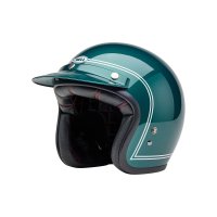 Casco BELL Custom 500 - Steve McQueen Riverside Metallic Green