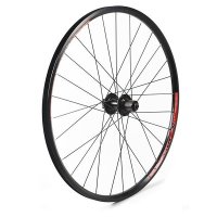 RUEDA TRASERA 27.5" DISCO 6T, CIERRE, 28H INOX CASSETTE 8-9VEL QW