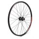 RUEDA TRASERA 29" NEGRA DISCO CENTER LOCK, 28H INOX CASSETTE 8-9VEL QW