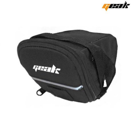 BOLSO-SILLON "GEAK" CON VELCRO NEGRO 7X15CM