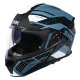 Casco modular SMK GULLWING NAVIGATOR DECORADO BRILLO (GL551)