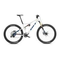 LIQUIDACION TOTAL EBIKE BH Ilynx Trail Carbon 8.7 Carbono. Blanco/Azul TALLA L